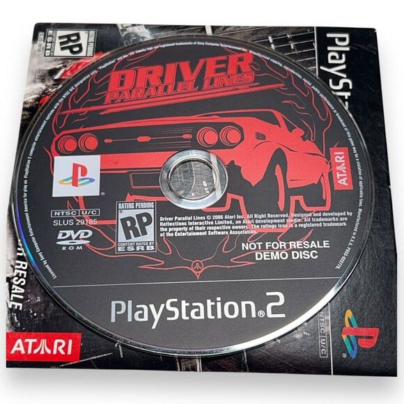 Driver Parallel Lines PlayStation 2 (2006) Demo Disc - Picture 4 of 5